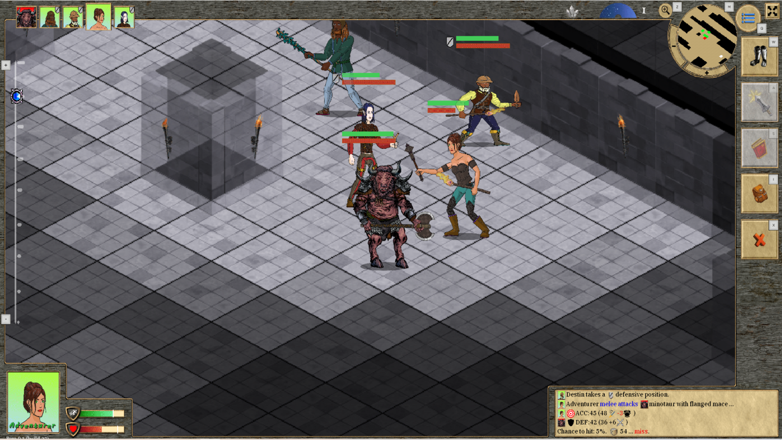 infinite dungeon crawler